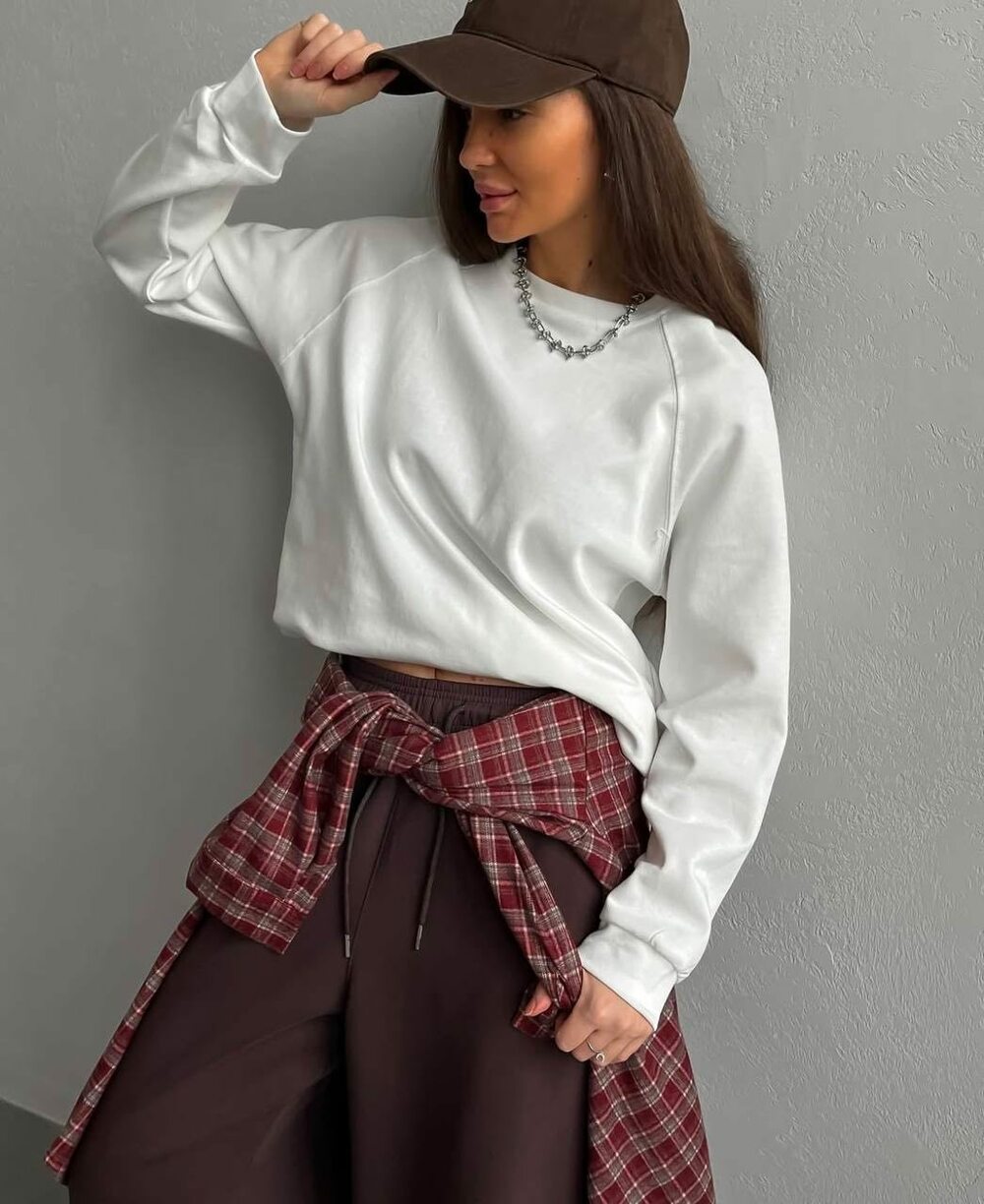 Спортивні штани, колір шоколад