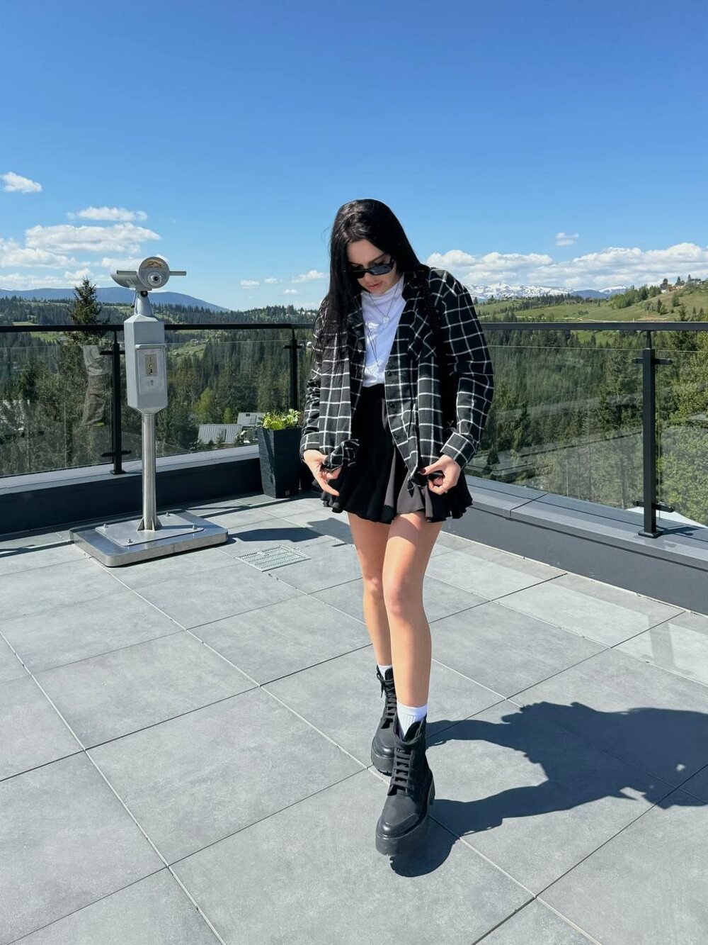 Сорочка оверсайз, колір чорний