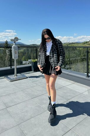 Рубашка оверсайз, цвет черный