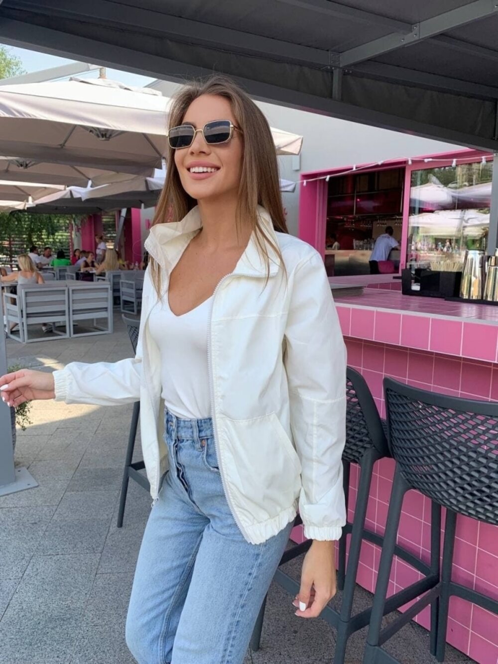 Куртка ветровка бомбер