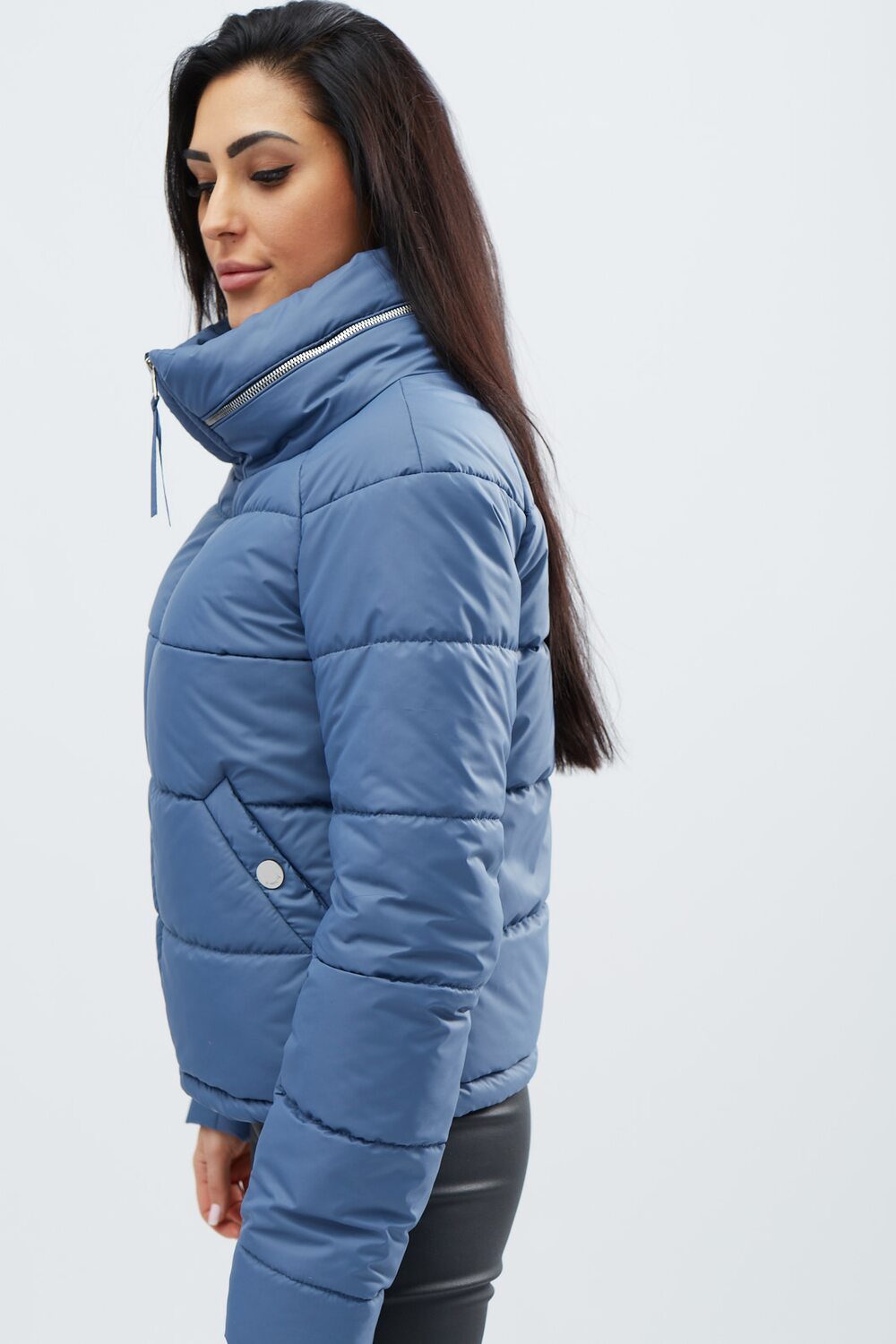 Куртка демисезонная воротник стойка