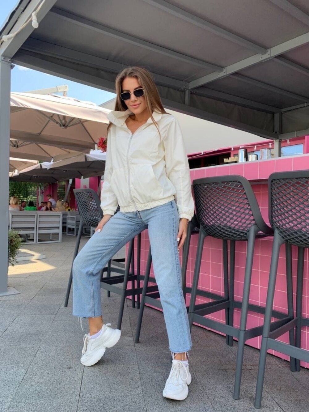 Куртка ветровка бомбер