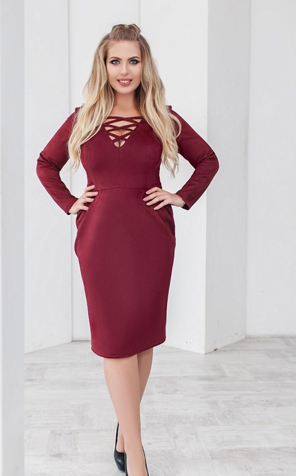 Сукня Danila сітка, виріз AR232233319