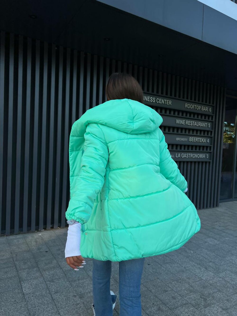 Куртка зефірка жіноча колір ментол