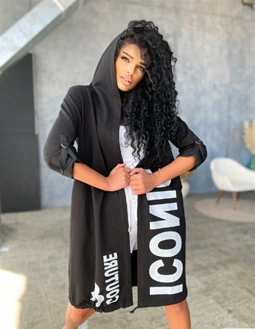 Кардиган рукав підв'язка