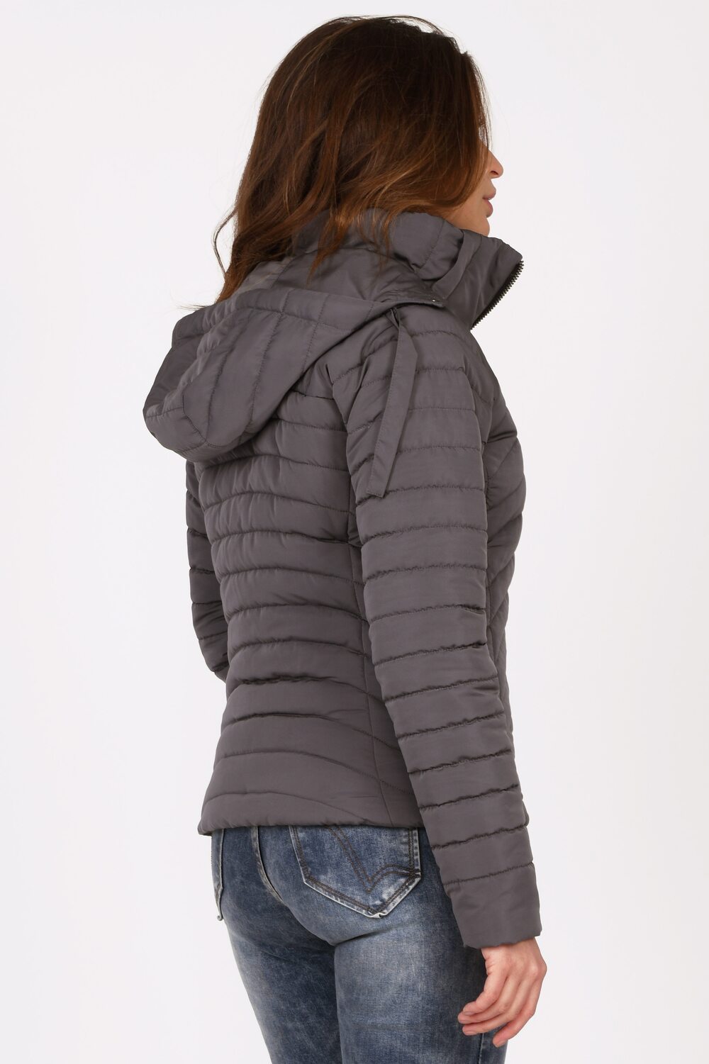 Куртка короткого кроя стеганая