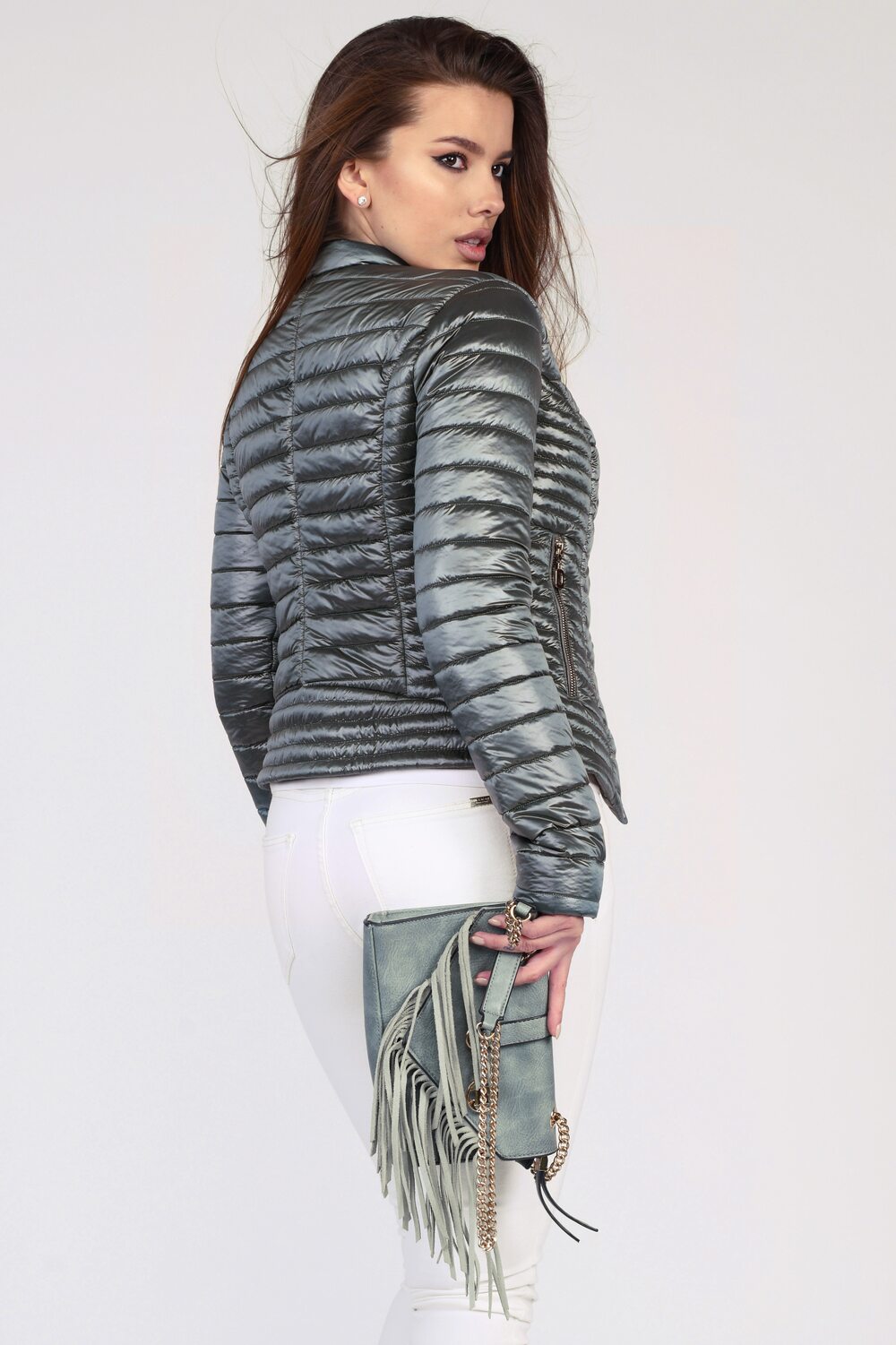 Куртка женская демисезоная стеганая