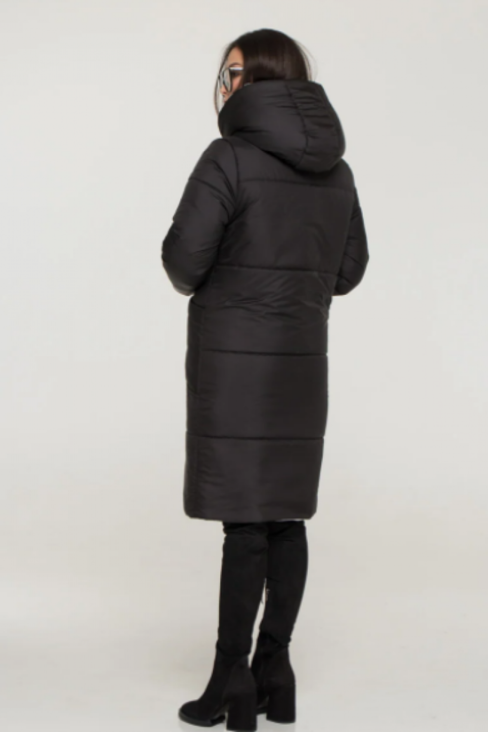 Модний двосторонній пуховик