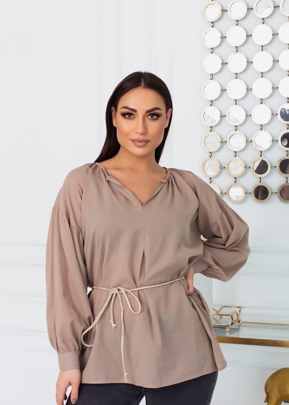 Туніка жіноча бежева