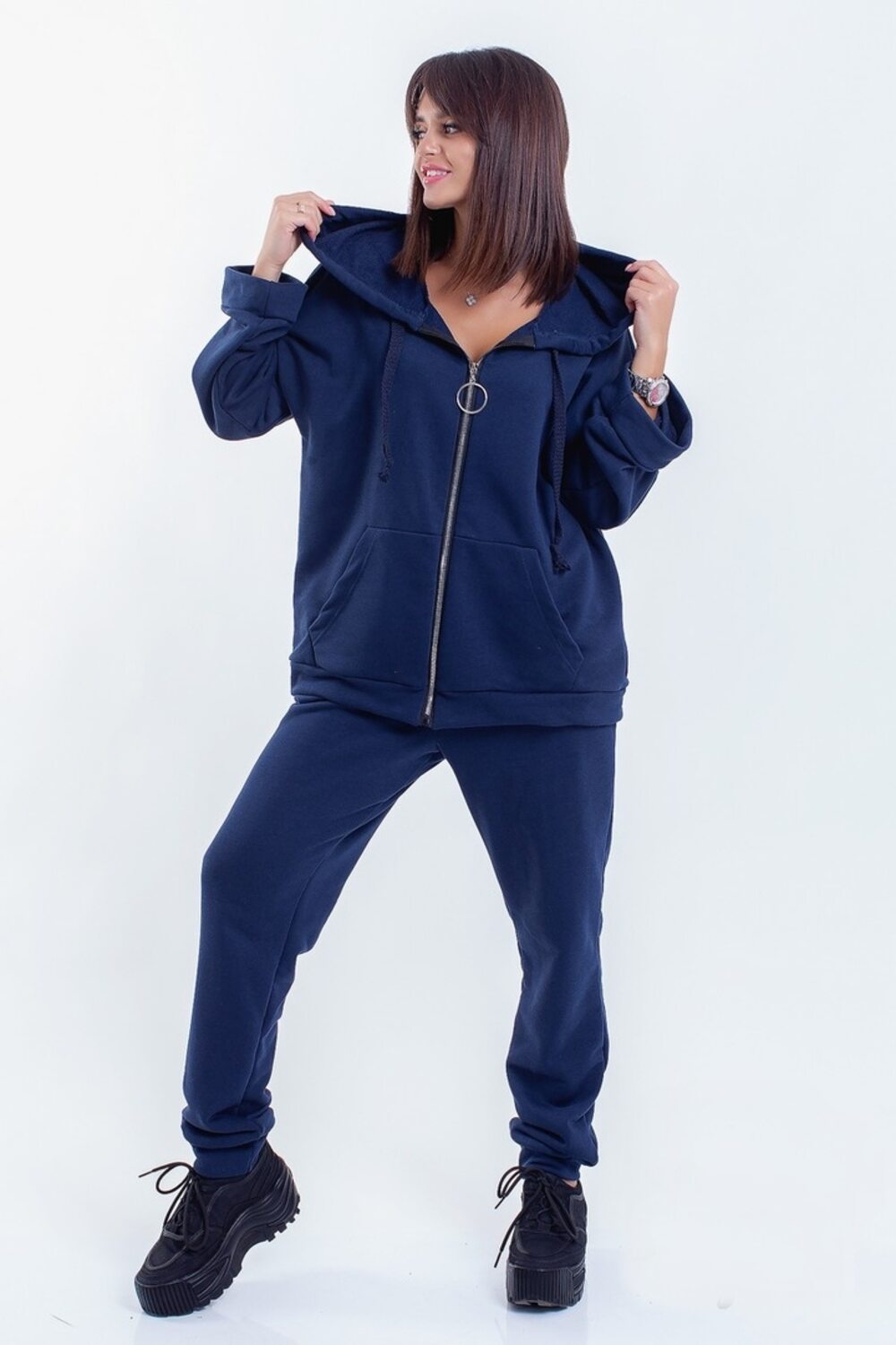 Костюм на блискавці з капюшоном