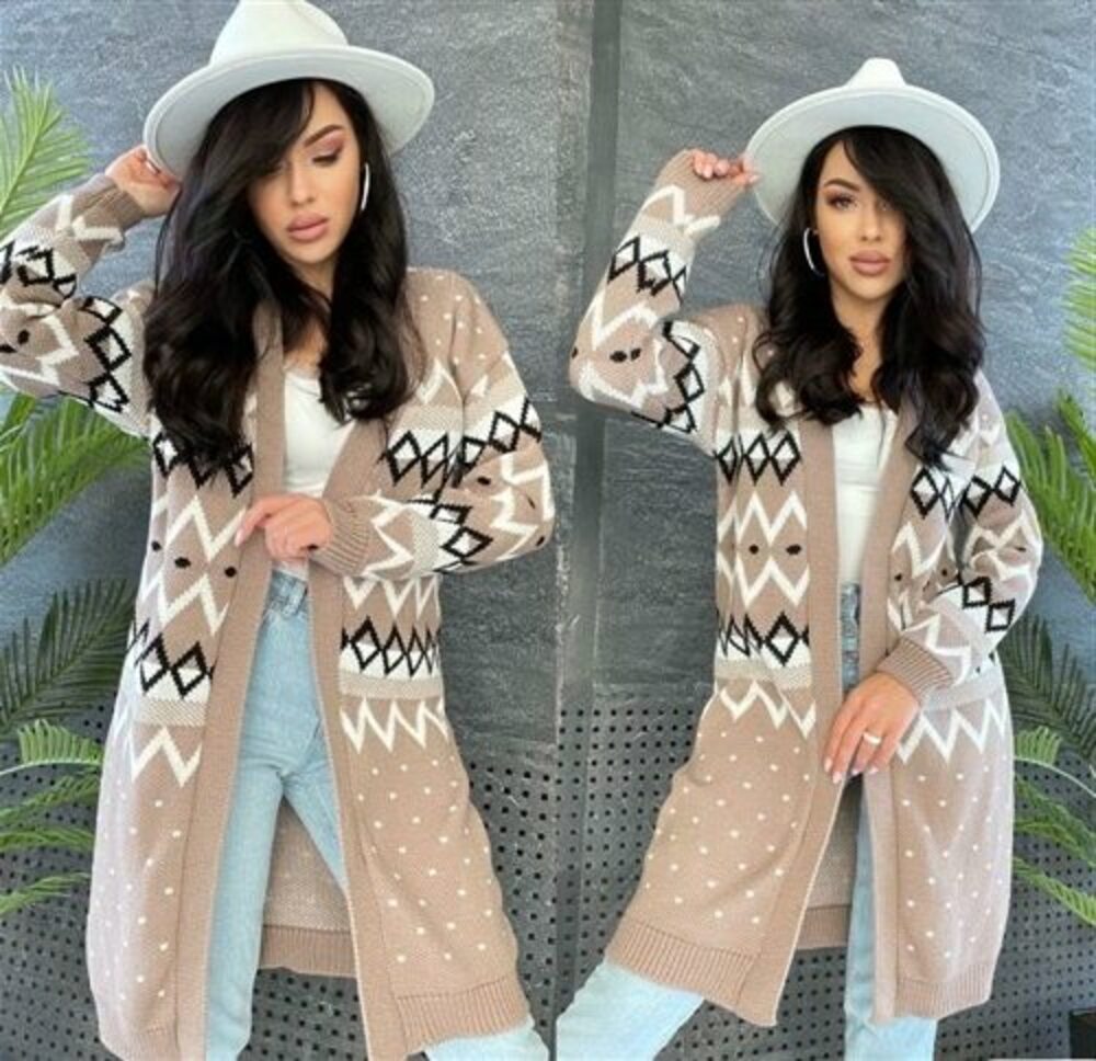 Кардиган в'язка з візерунком