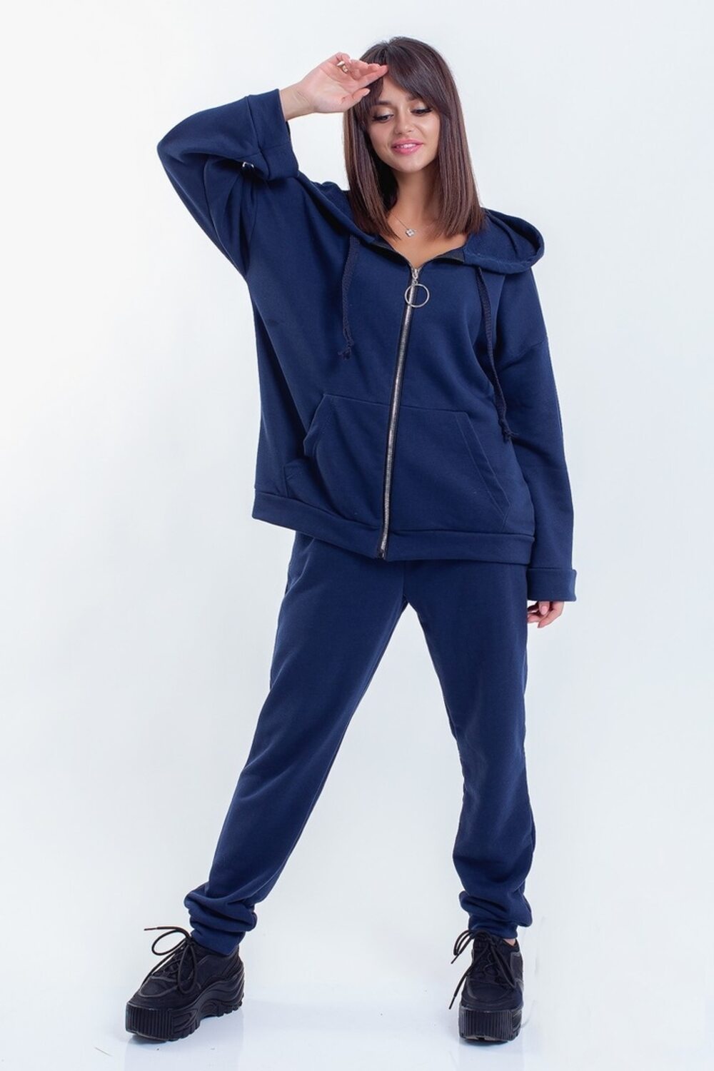 Костюм на блискавці з капюшоном