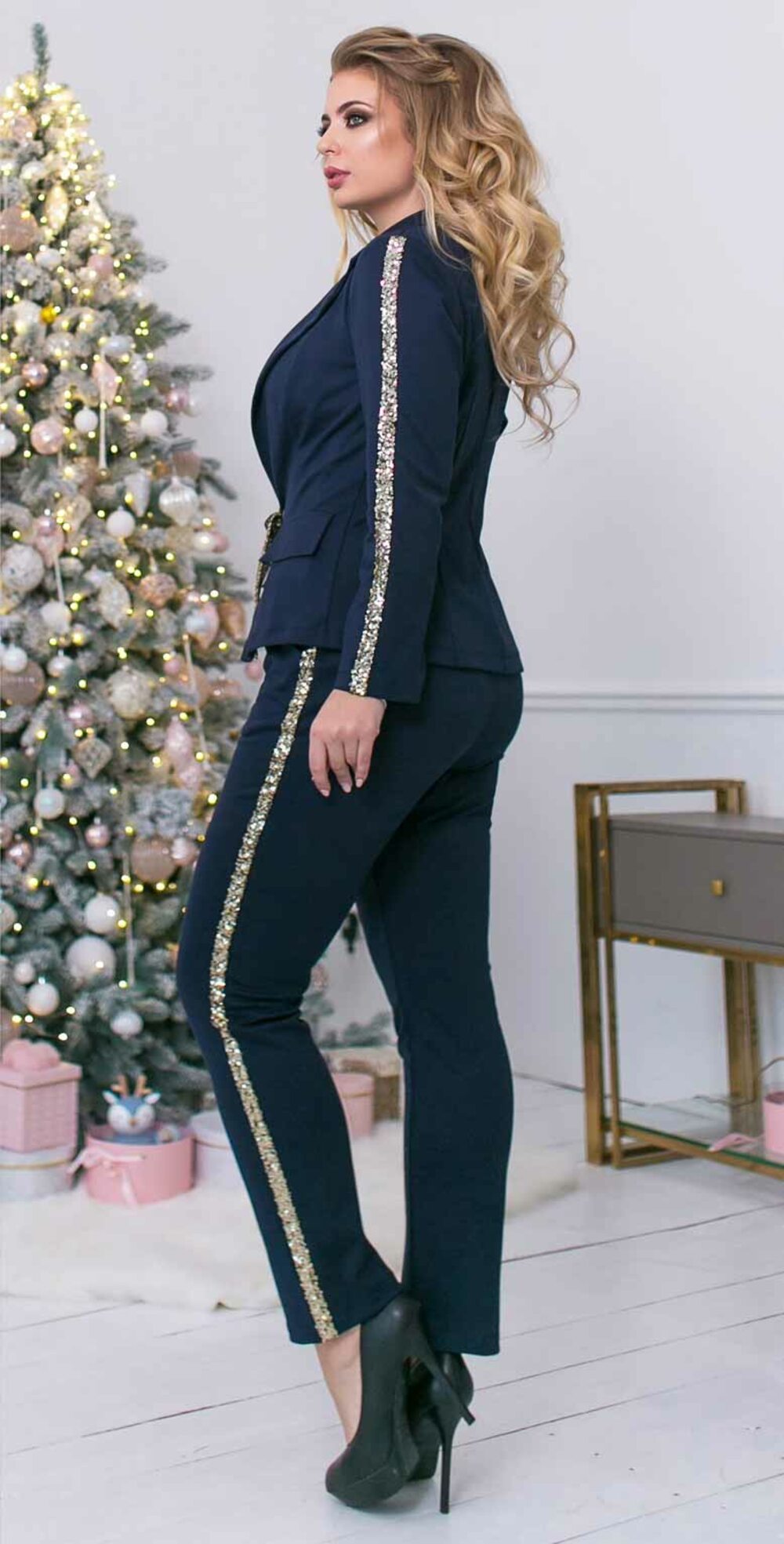 Костюм трикотажний з паєткою Klio AR232233477