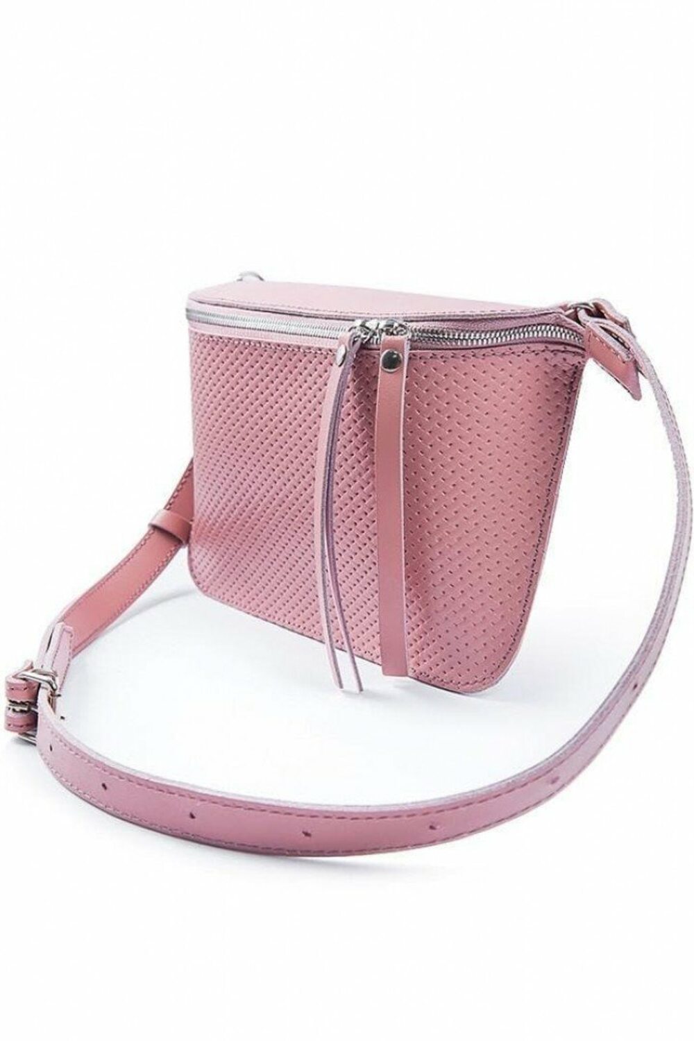 Поясная кожаная сумка