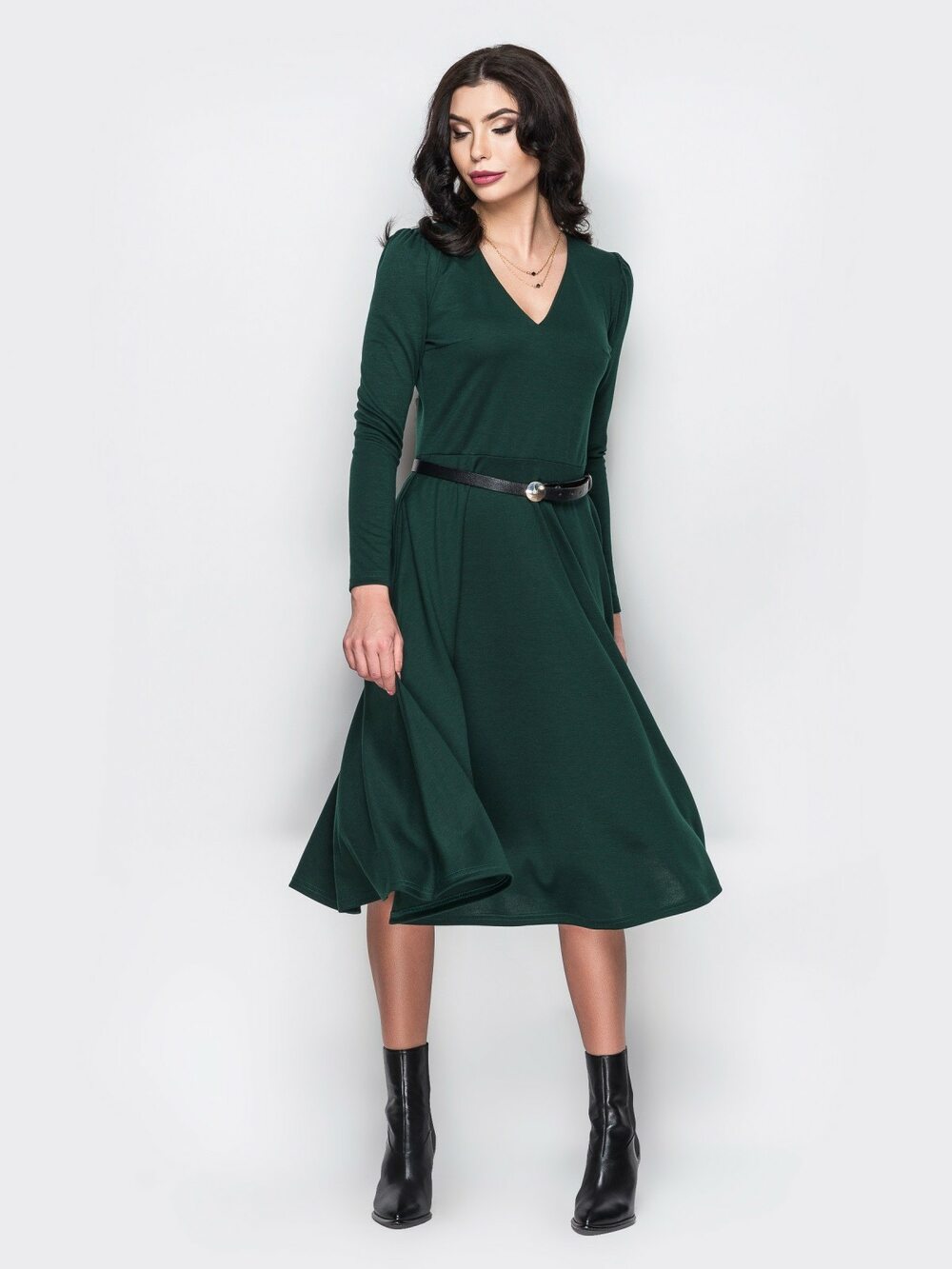 Сукня спідниця сонце з поясом AR232233296