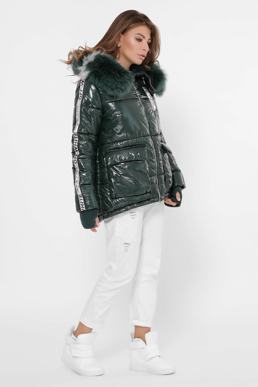 Куртка пуховик женская зимняя