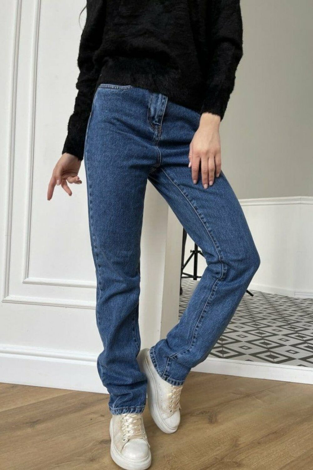 Прямі джинси