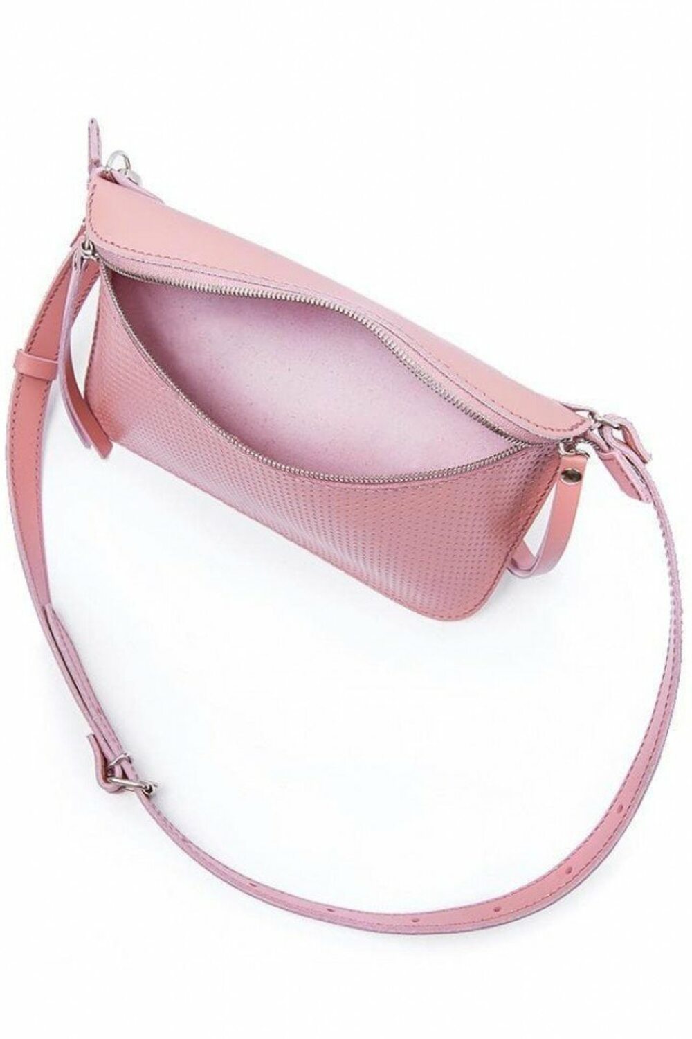 Поясная кожаная сумка