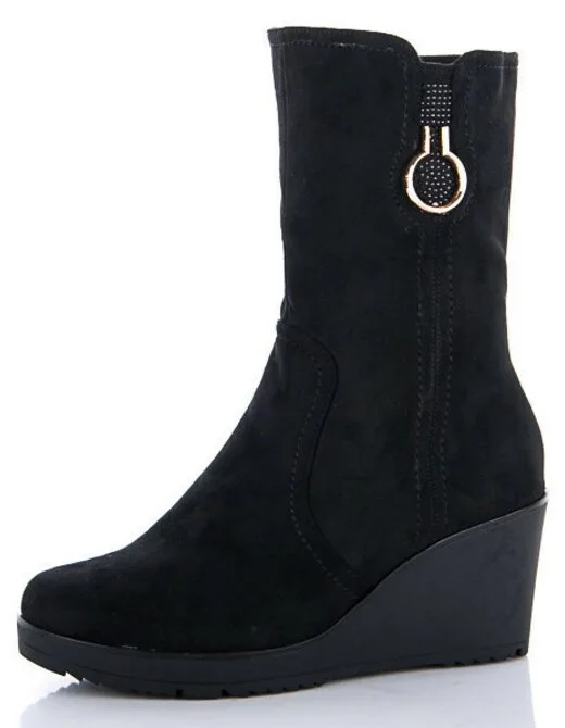 Ботинки женские Jiao Li Mei 75-1 зима