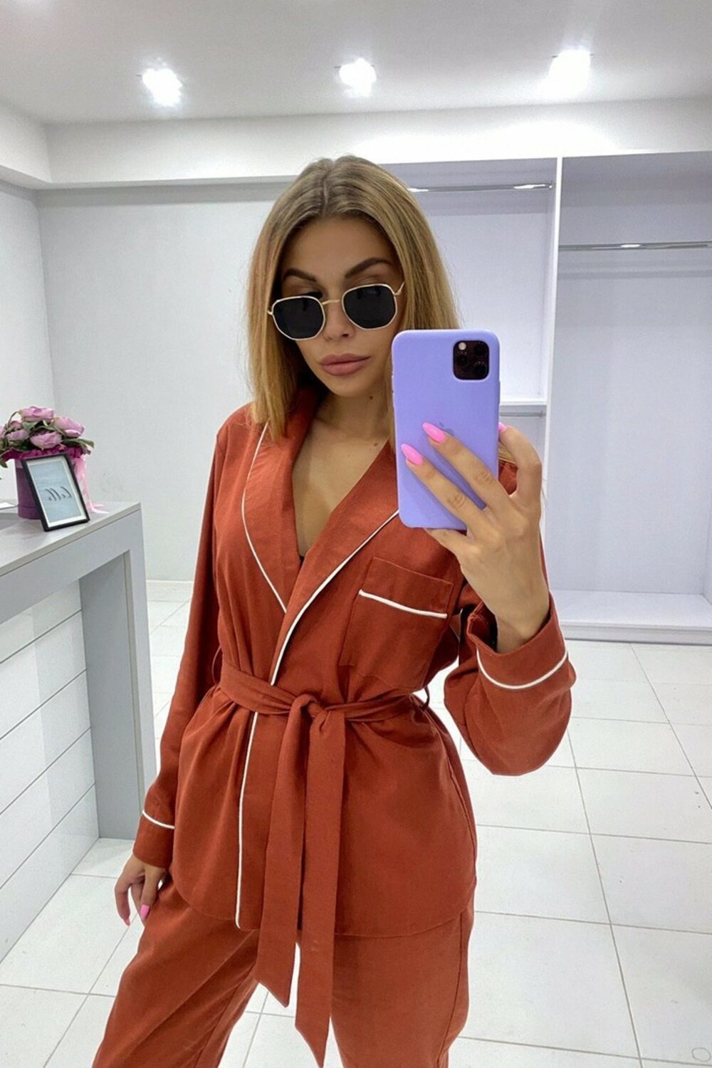 Костюм жіночий брюки та жакет