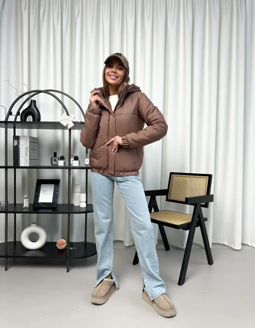 Курточка демисезон, цвет моко