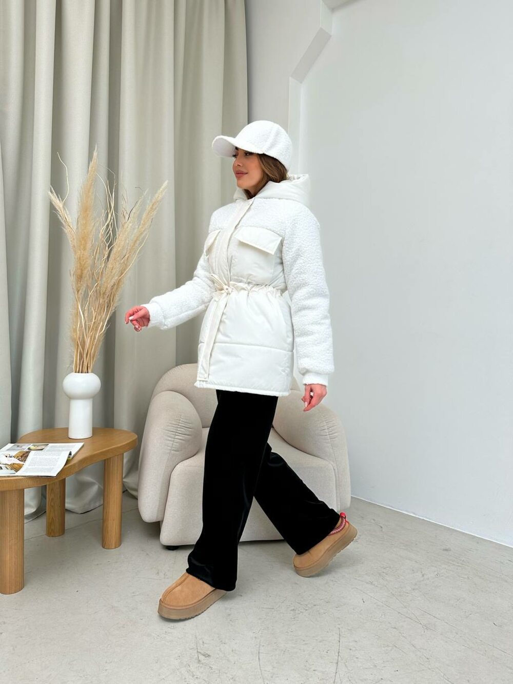 Куртка плащівка та баранчик з капюшоном