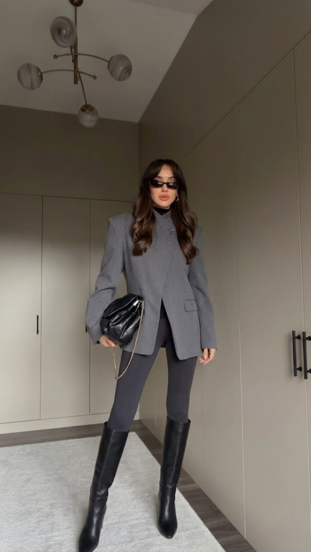 Піджак на підкладці колір графіт