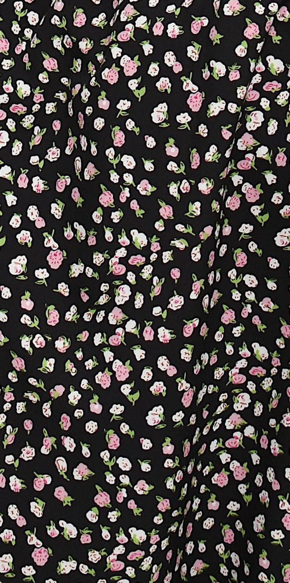 Сукня на запах з воланами, колір чорний